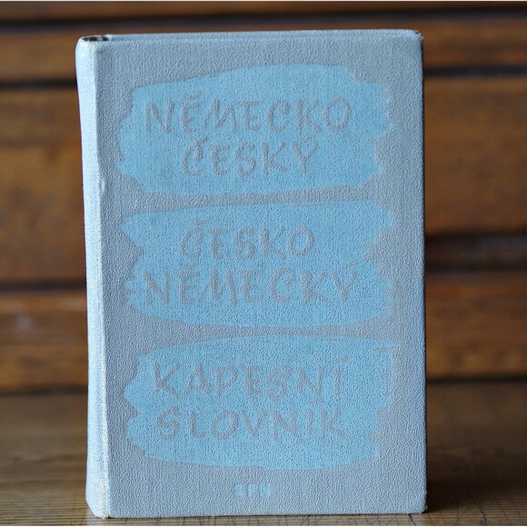 German - Czech - German Pocket Dictionary Nemecko-Cesky Cesko-Nemecky Slovnik - Picture 1 of 6